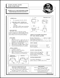 H11B3 datasheet: 5V; 80mA optically coupled isolator photodarlington output H11B3