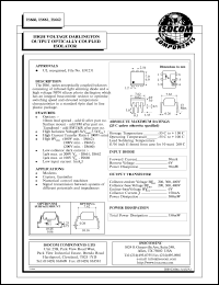 IS661 datasheet: 6V; 50mA darlington output coupled isolator IS661