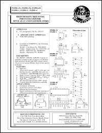 PS2501-1 datasheet: 6V; 50mA phototransistor optically coupled isolator PS2501-1