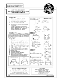 ISP815-3 datasheet: 10V; 50mA low input current photodarlington optically coupled isolated ISP815-3