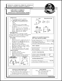 SFH615-1 datasheet: 6V; 50mA phototransistor output optically coupled isolator SFH615-1