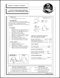 SFH620A-1 datasheet: 6V; 50mA AC input phototransistor optically coupled isolator SFH620A-1