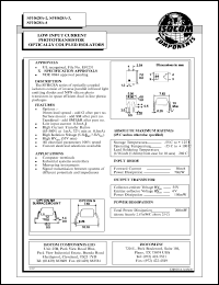 SFH628-2 datasheet: 6V; 50mA low input current phototransistor potically coupled isolator SFH628-2