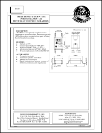 IS121 datasheet: 6V; 50mA optically coupled isolator IS121