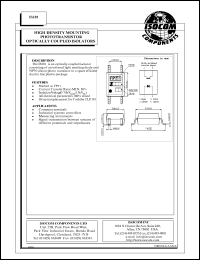 IS181 datasheet: 6V; 50mA optically coupled isolator IS181