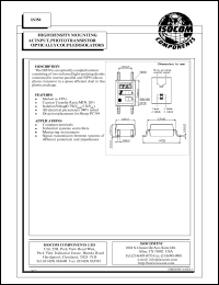 IS354 datasheet: 6V; 50mA optically coupled isolator IS354