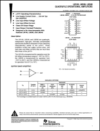 LM348DR datasheet:  QUAD GENERAL-PURPOSE OPERATIONAL AMPLIFIER LM348DR