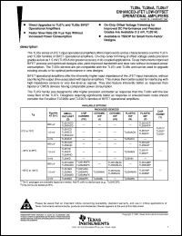 TL051ACD datasheet:  ENHANCED-JFET PRECISION OPERATIONAL AMPLIFIER TL051ACD