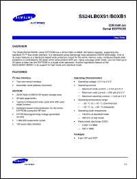 KM93C46I datasheet: 1024-bits serial electrically erasable PROM KM93C46I