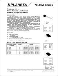 78L15ACD datasheet: Three-terminal low current positive voltage regulators, output 15V 78L15ACD