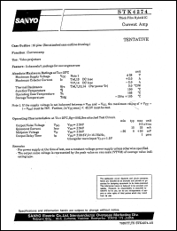 STK4274 datasheet: Current amp STK4274