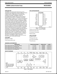 NE568AD datasheet: 150MHz phase-locked loop NE568AD