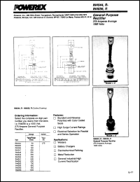 1N4044R datasheet: 50V, 275A general purpose single diode 1N4044R