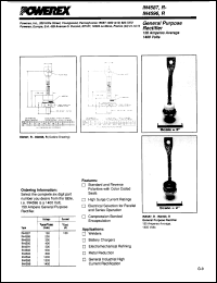 1N4587R datasheet: 100V, 150A general purpose single diode 1N4587R