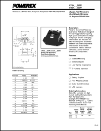 CC2403020N datasheet: 300V, 20A fast recovery super fast common cathode diode CC2403020N