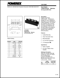 CD410860 datasheet: 800V, 60A general purpose dual diode CD410860