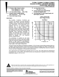 TLC2201AMFKB datasheet:  ADVANCED LINCMOS(TM) LOW-NOISE PRECISION OPERATIONAL AMPLIFIER TLC2201AMFKB