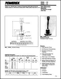 R5031013LSWA datasheet: 1000V, 125A fast recovery single diode R5031013LSWA