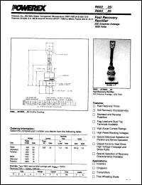 R6020625HSYA datasheet: 600V, 250A fast recovery single diode R6020625HSYA