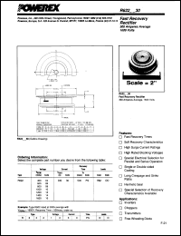 R6220430PS datasheet: 400V, 300A fast recovery single diode R6220430PS