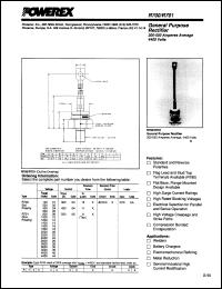 R7000204XXUA datasheet: 200V, 450A general purpose single diode R7000204XXUA