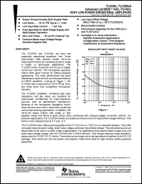 TLC2252CD datasheet:  DUAL RAIL-TO-RAIL MICROPOWER OPERATIONAL AMPLIFIER TLC2252CD