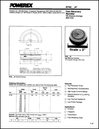 R7S2--07 datasheet: 2400V, 700A fast recovery single diode R7S2--07