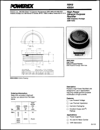 RBK83240 datasheet: 3200V, 4000A general purpose single diode RBK83240