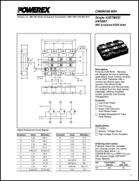 CM900HB-90H datasheet: 4500V, 900A single IGBT module CM900HB-90H