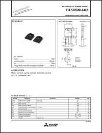 FX50SMJ-03 datasheet: 30V p-channel MOSFET FX50SMJ-03