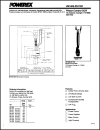 2N1794 datasheet: 150V, 70A phase control single thyristor 2N1794