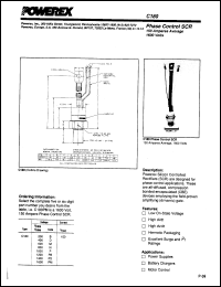 C180E datasheet: 500V, 150A phase control single thyristor C180E