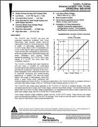 TLC2272CDR datasheet:  DUAL LOW-NOISE RAIL-TO-RAIL OPERATIONAL AMPLIFIER TLC2272CDR