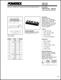 CM531220 datasheet: 1200V, 200A phase control dual scr thyristor CM531220