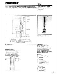 T700023504BY datasheet: 200V, 350A phase control single thyristor T700023504BY