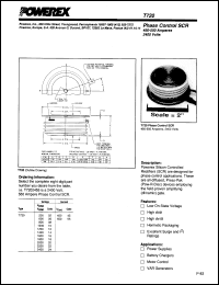 T720104504DN datasheet: 1000V, 450A phase control single thyristor T720104504DN