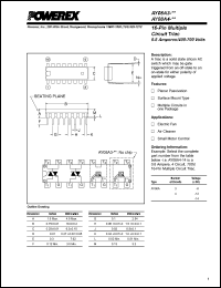 AY08A4-14 datasheet: 700V, 0.8A triac AY08A4-14