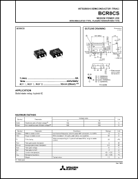 BCR10CS-8L datasheet: 400V, 10A triac BCR10CS-8L