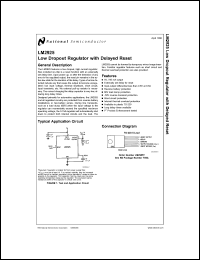 LM2925T datasheet: Low dropout regulator with delayed reset LM2925T
