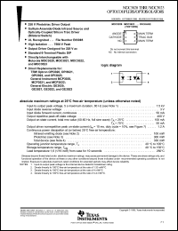 MOC3022 datasheet: Optocoupler/optoisolator Isolation 7500V MOC3022