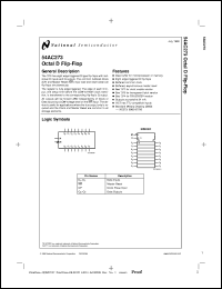 JM38510/75601BR datasheet: Octal D Flip-Flop JM38510/75601BR