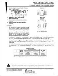 TLE2227CDW datasheet:  DUAL LOW-NOISE HIGH-SPEED PRECISION OPERATIONAL AMPLIFIER TLE2227CDW