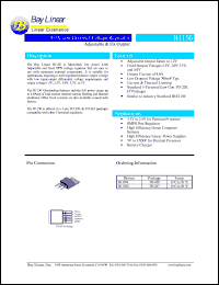 B1150S-1.5 datasheet: 1.5V 4.0A low dropout voltage regulator B1150S-1.5