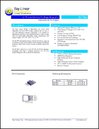 B1580S-2.5 datasheet: 2.5V 8.0A low dropout voltage regulator B1580S-2.5