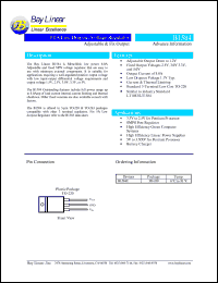 B1584T-1.5 datasheet: 1.5V 8.0A low dropout voltage regulator B1584T-1.5