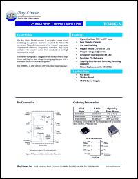 B34063AEM datasheet: 1.5A DC-to-DC converter control circuit B34063AEM