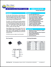 B38C42M datasheet: 4mA BiMOS current mode PWM controller B38C42M