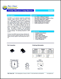 B4041YZ-1.25 datasheet: Precision micro power voltage reference B4041YZ-1.25