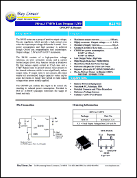 B4150CK5-2.5 datasheet: 2.5V 150mA CMOS low dropout LDO B4150CK5-2.5