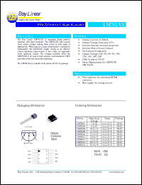 LM78108Z datasheet: 10.5-23V 100mA positive voltage regulator LM78108Z